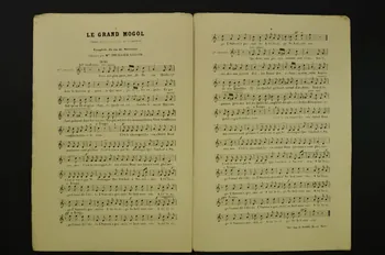 partition de musique Couplets du vin de Suresnes 1966.199.145 Photo Mucem