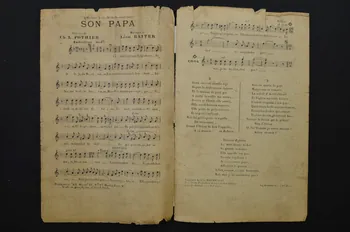 Charles-Louis Pothier ; Léon Raiter ; Mary Ketty ; Studio; chanson petit format Île-de-France, France 1927 1965.183.36 Photo Mucem