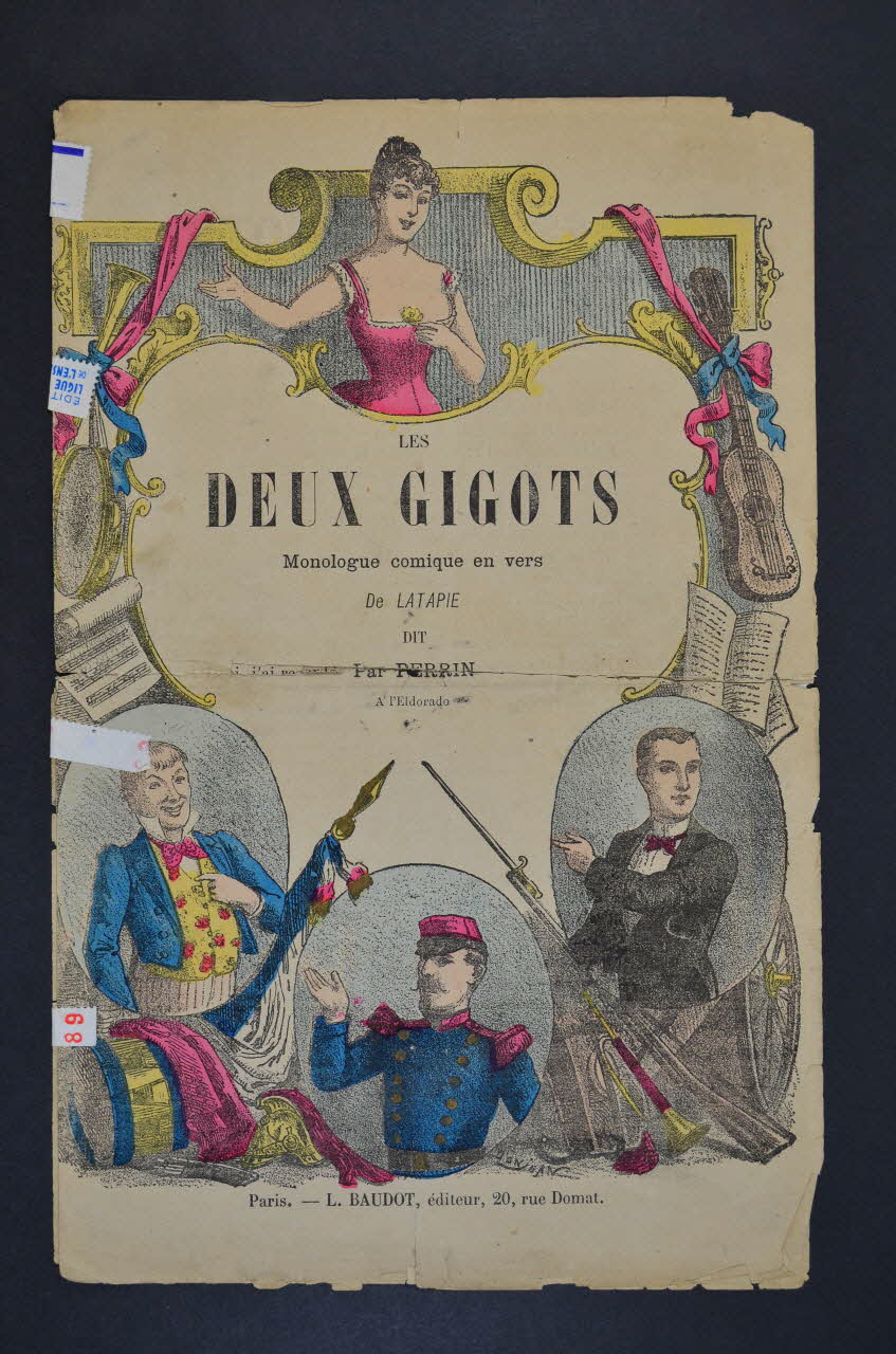 chanson petit format 1965.183.39 Photo Mucem