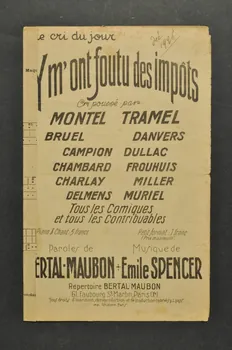 chanson petit format 1965.183.41 Photo Mucem
