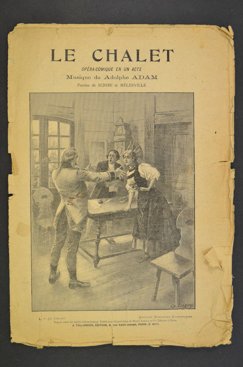 chanson petit format 1966.199.150 Photo Mucem