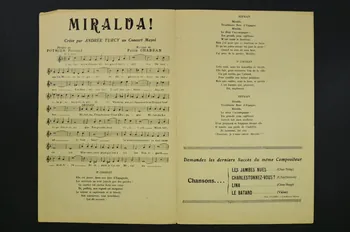 chanson petit format 1965.183.42  Photo Mucem