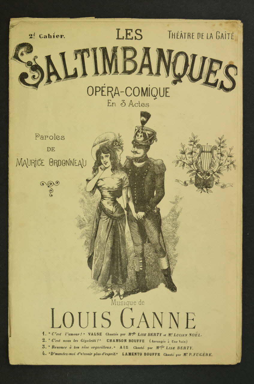 chanson petit format 1966.199.152 Photo Mucem