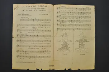 chanson petit format 1965.183.5 Photo Mucem