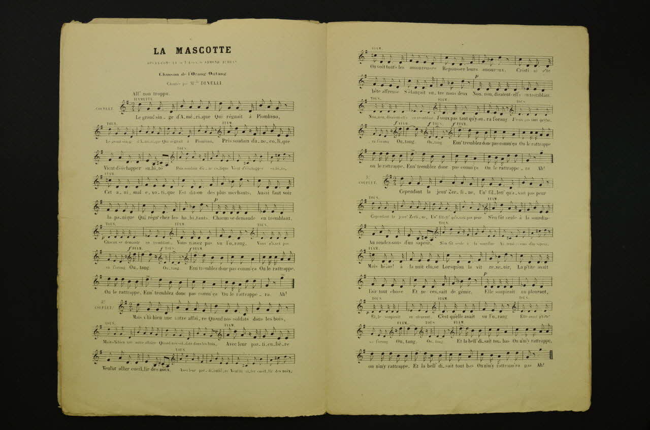 chanson petit format 1966.199.153 Photo Mucem