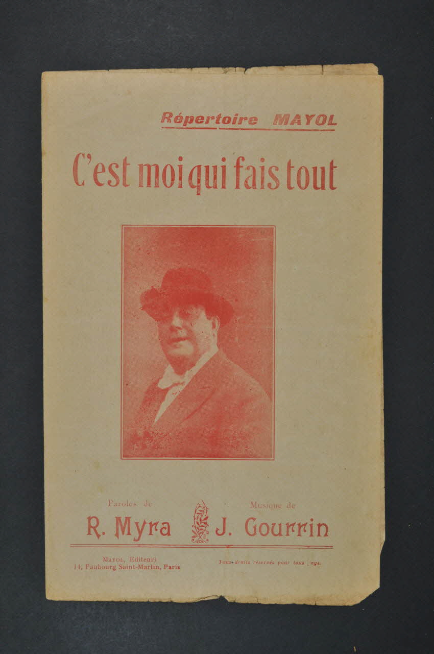 chanson petit format 1965.183.52 Photo Mucem