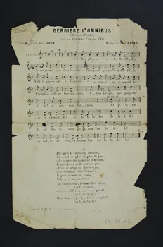 chanson petit format 1966.199.157 Photo Mucem