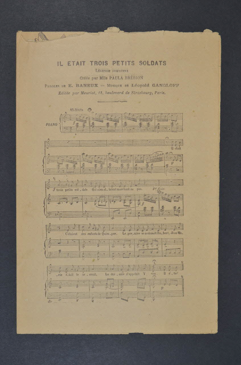 chanson petit format 1966.199.158 Photo Mucem