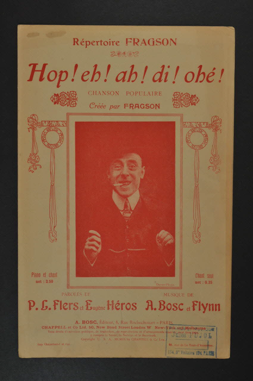 chanson petit format 1966.199.18 Photo Mucem