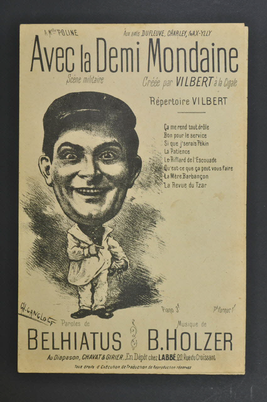 chanson petit format 1965.183.9 Photo Mucem