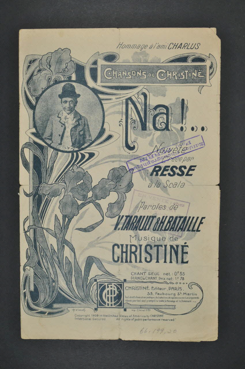 chanson petit format 1966.199.20 Photo Mucem