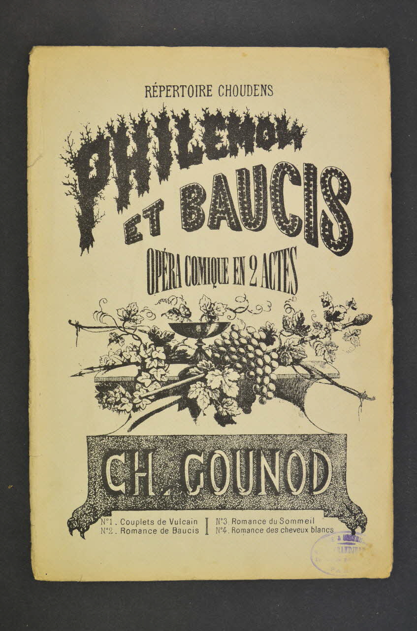 chanson petit format 1966.199.25 Photo Mucem