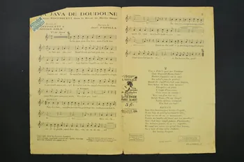 Mistinguett ; José Padilla ; Didier Gold ; Jean Gabin ; Francis F. Salabert chanson petit format Île-de-France, France 1928 1965.184.3 Photo Mucem