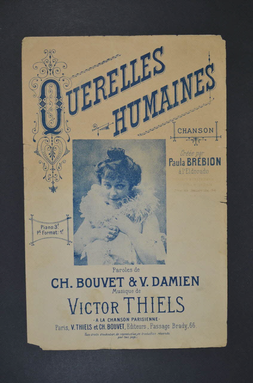 chanson petit format 1966.199.36 Photo Mucem