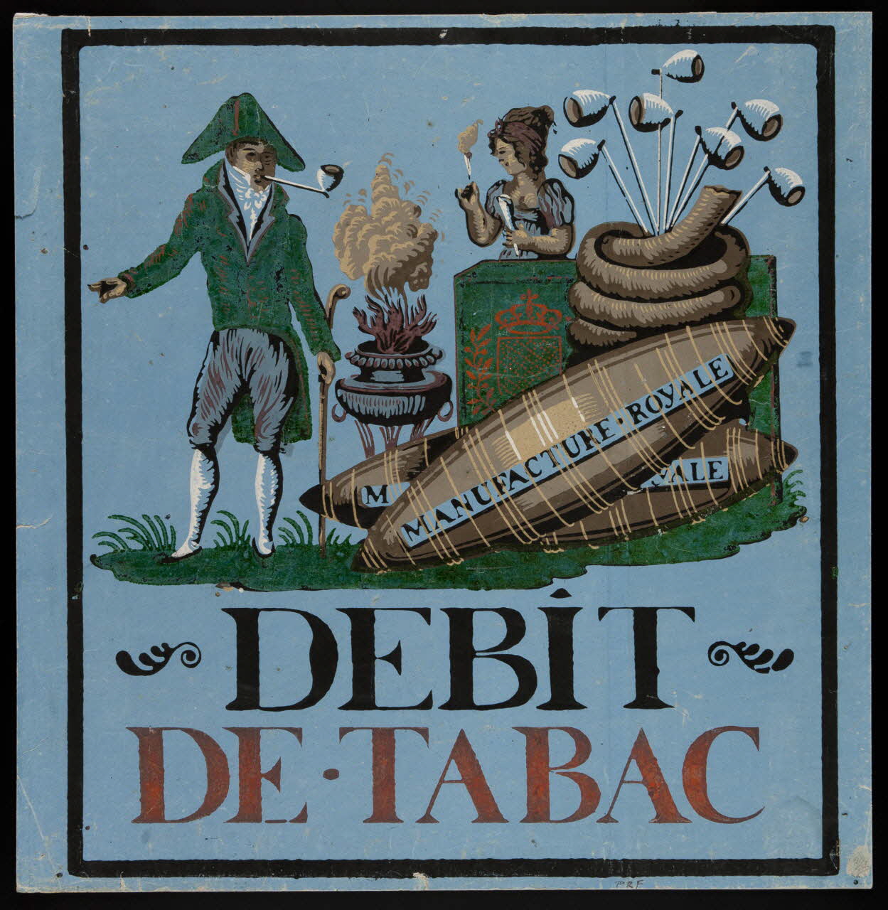 dessin DEBIT  DE - TABAC 1969.23.18 Photo