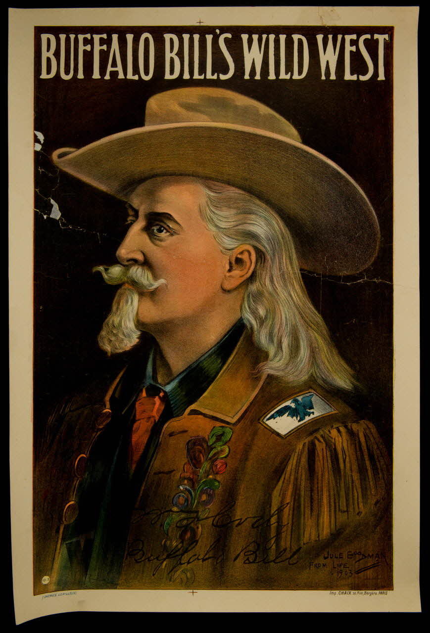 CHAIX affiche BUFFALO BILL'S WILD WEST 1903 1969.31.28 Photo