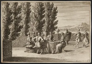 estampe Repas en plein air 1969.32.11 Photo