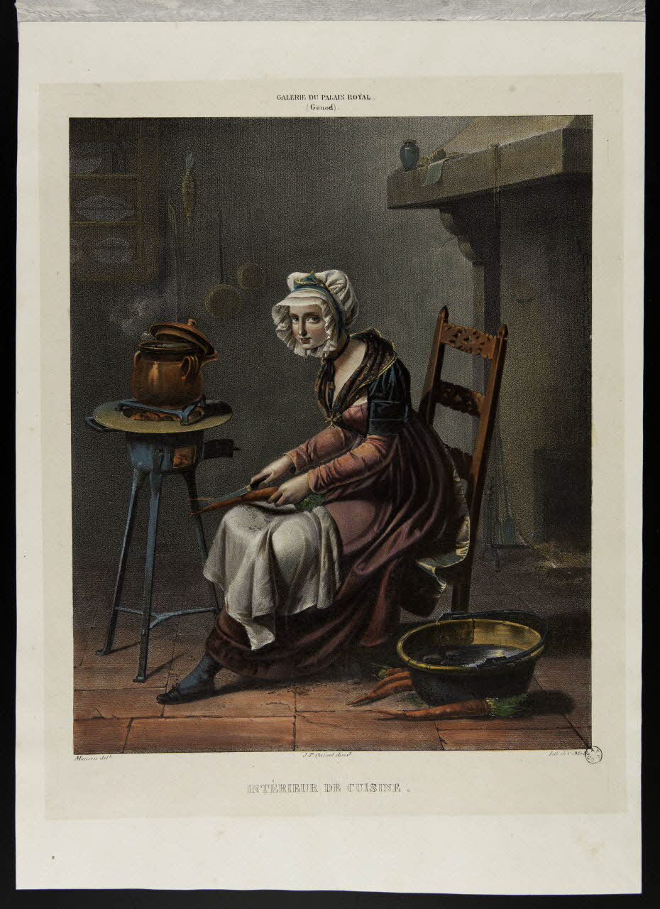 estampe INTERIEUR DE CUISINE. 1969.32.7 Photo