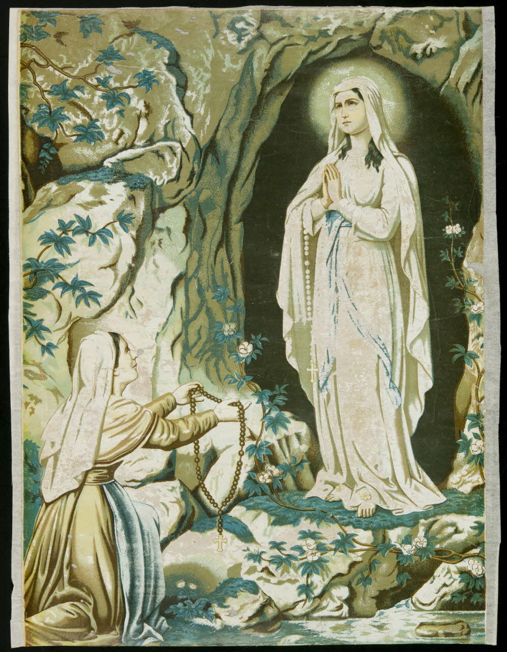 estampe Apparition de la Vierge Marie 1969.34.86 Photo