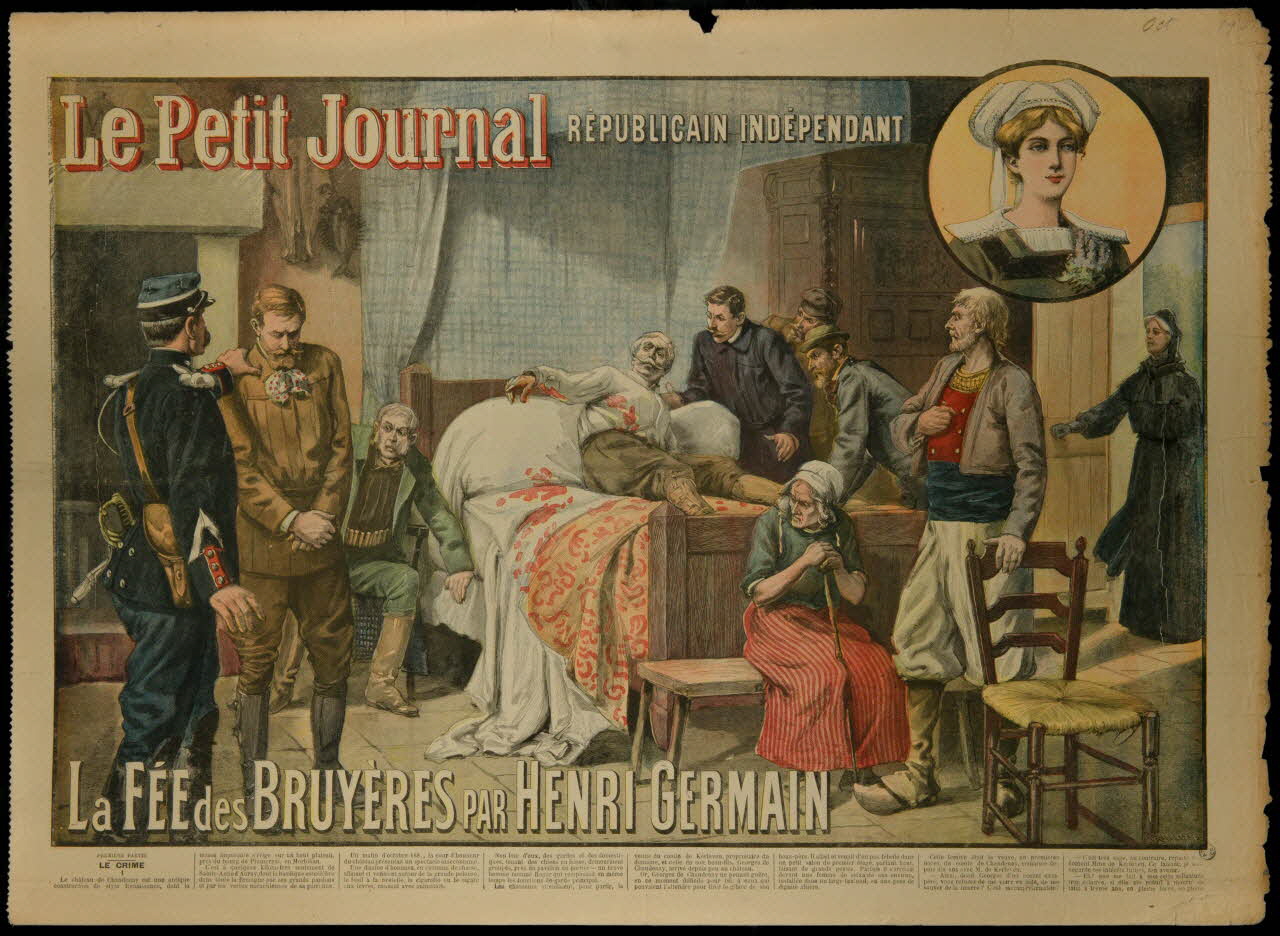 estampe Le Petit Journal REPUBLICAIN INDEPENDANT La FEE des BRUYERES 1969.36.102 Photo