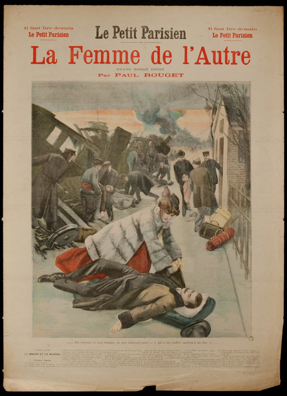estampe Le Petit Parisien  La Femme de l'Autre 1969.36.103 Photo