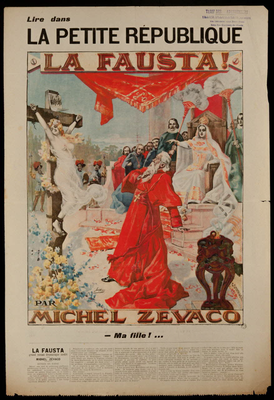 estampe LA PETITE REPUBLIQUE  LA FAUSTA ! 1969.36.104 Photo