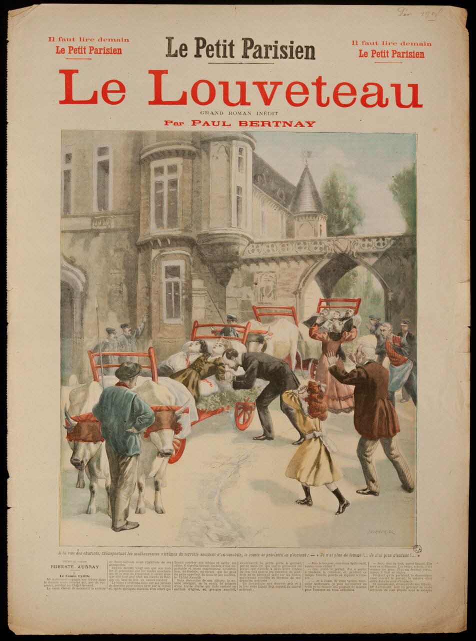 estampe Le Petit Parisien  Le Louveteau 1969.36.118 Photo
