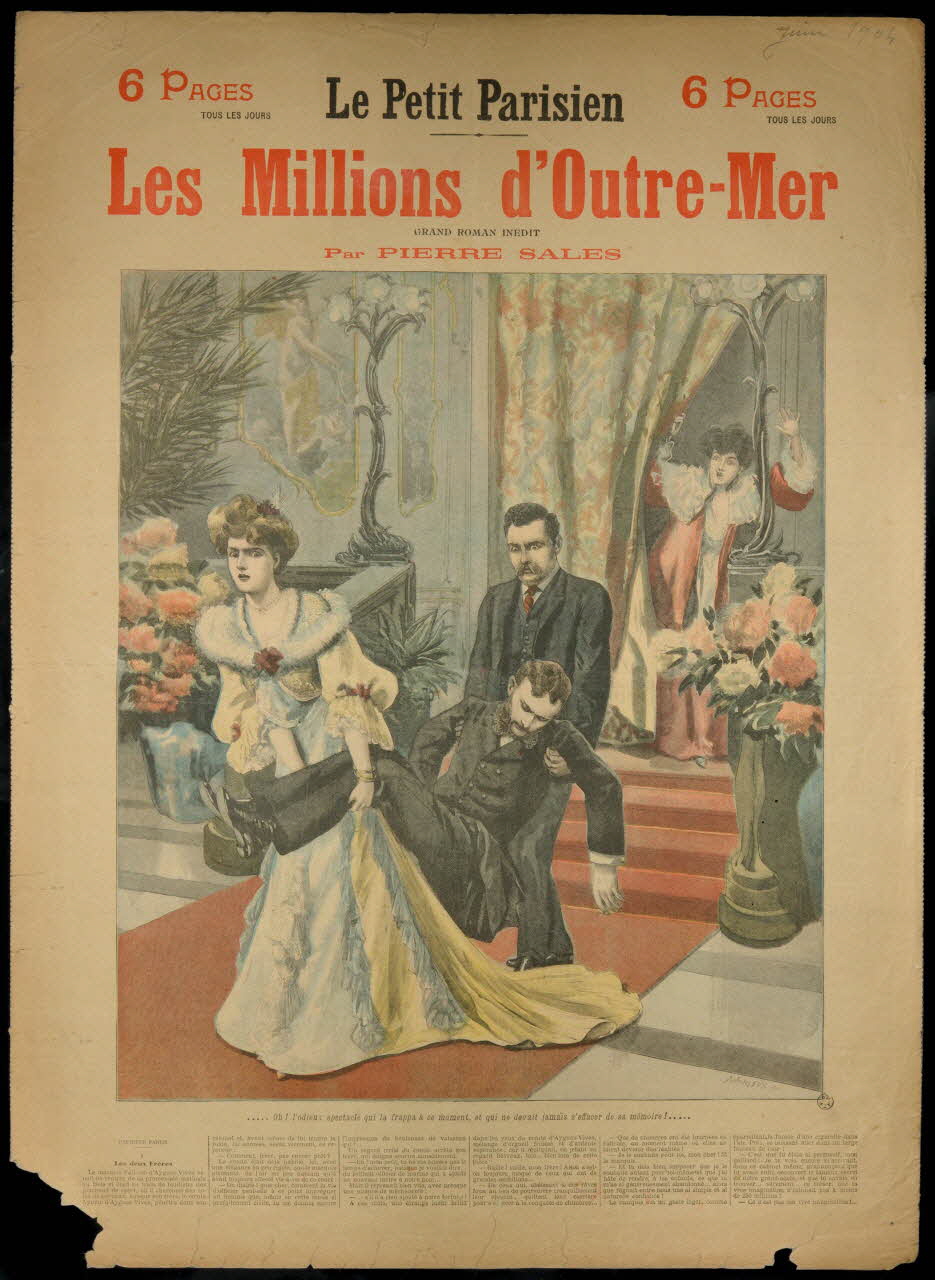 estampe Le Petit Parisien  Les Millions d'Outre-Mer 1969.36.124 Photo