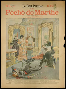 estampe Le Petit Parisien  LE  Péché de Marthe 1969.36.129  Photo