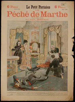estampe Le Petit Parisien  Péché de Marthe 1969.36.130  Photo