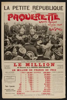 estampe LA PETITE REPUBLIQUE  publie  PAQUERETTE 1969.36.141 Photo