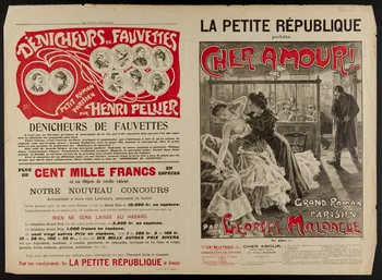 estampe LA PETITE REPUBLIQUE  publie  CHER AMOUR !. 1969.36.143 Photo