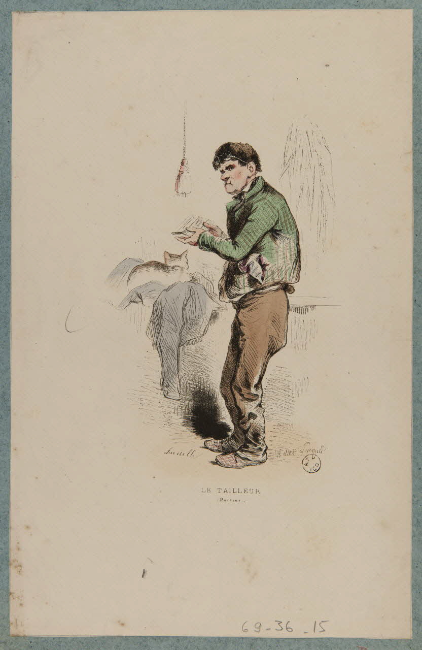 estampe LE TAILLEUR 1969.36.15 Photo