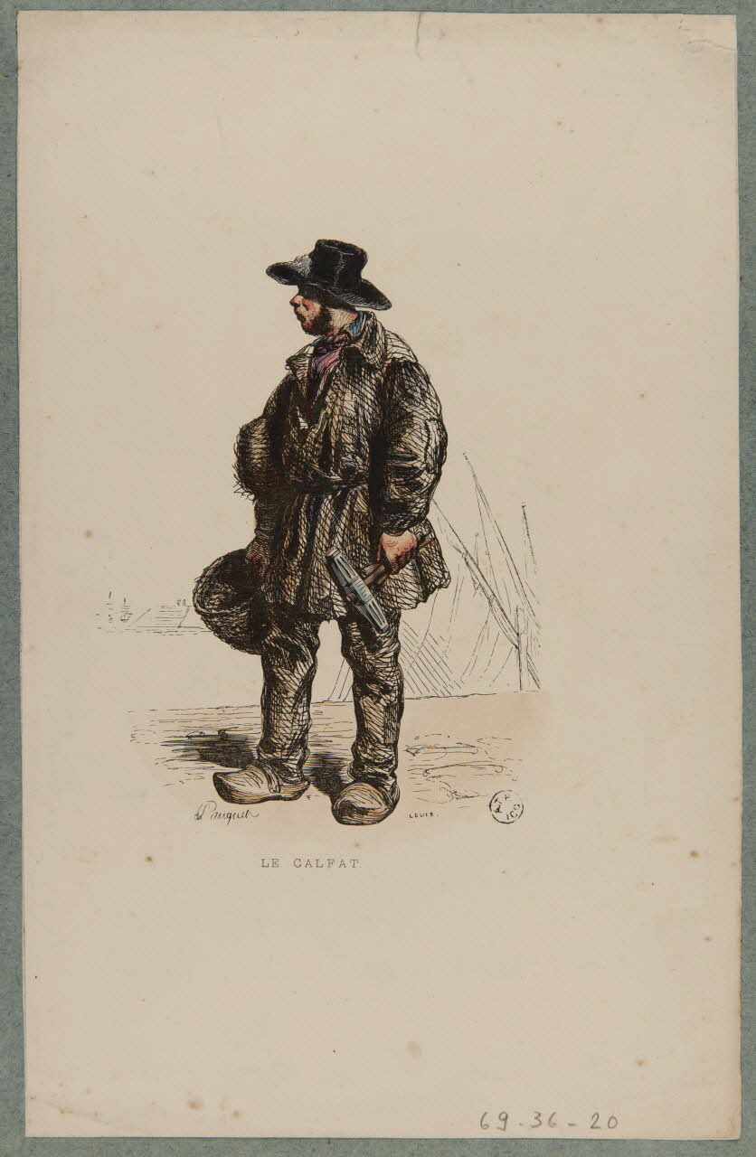 estampe LE CALFAT. 1969.36.20 Photo