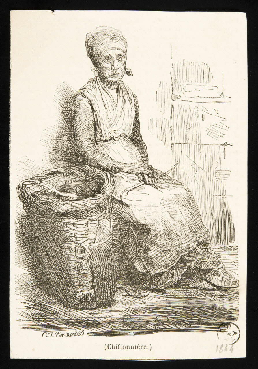 estampe (Chiffonnière.) 1969.36.26 Photo Mucem