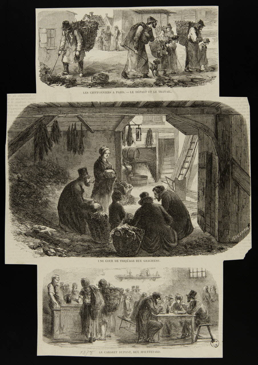 estampe Scènes de la vie parisienne 1969.36.33 Photo