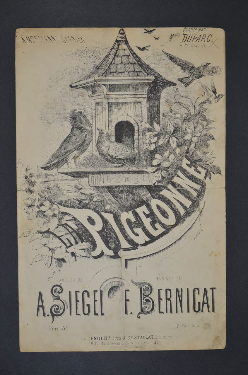 chanson petit format 1965.186.24 Photo Mucem