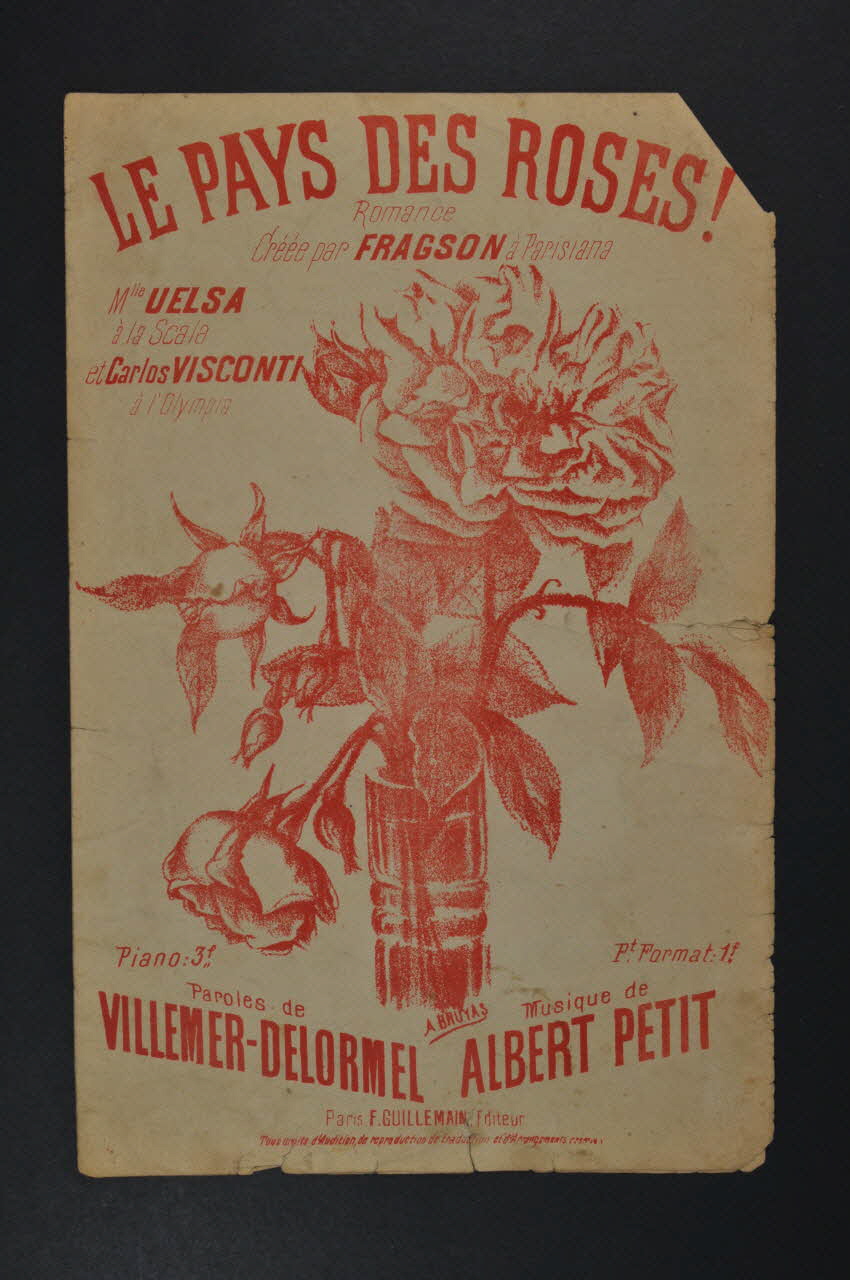 chanson petit format 1965.186.29 Photo Mucem