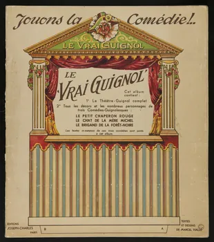 Album Jouons la Comédie !..  LE  'VRAI GUIGNOL' 1969.37.8.1/6  Photo