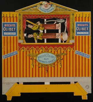 estampe THEATRE-GUIGNOL  LES  BISCUITS OLIBET  AUX ENFANTS SAGES 1969.37.9  Photo