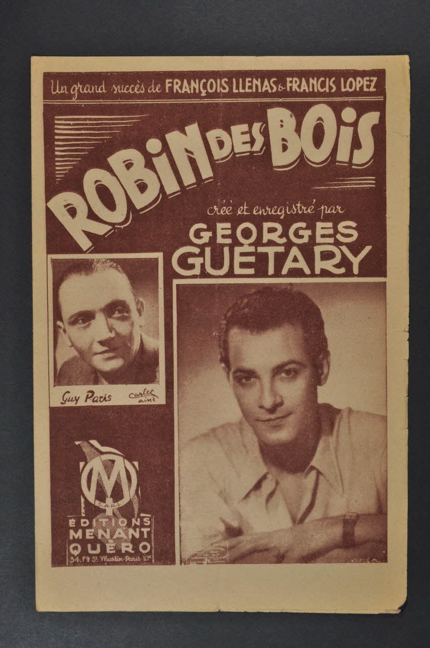 chanson petit format 1965.186.31 Photo Mucem