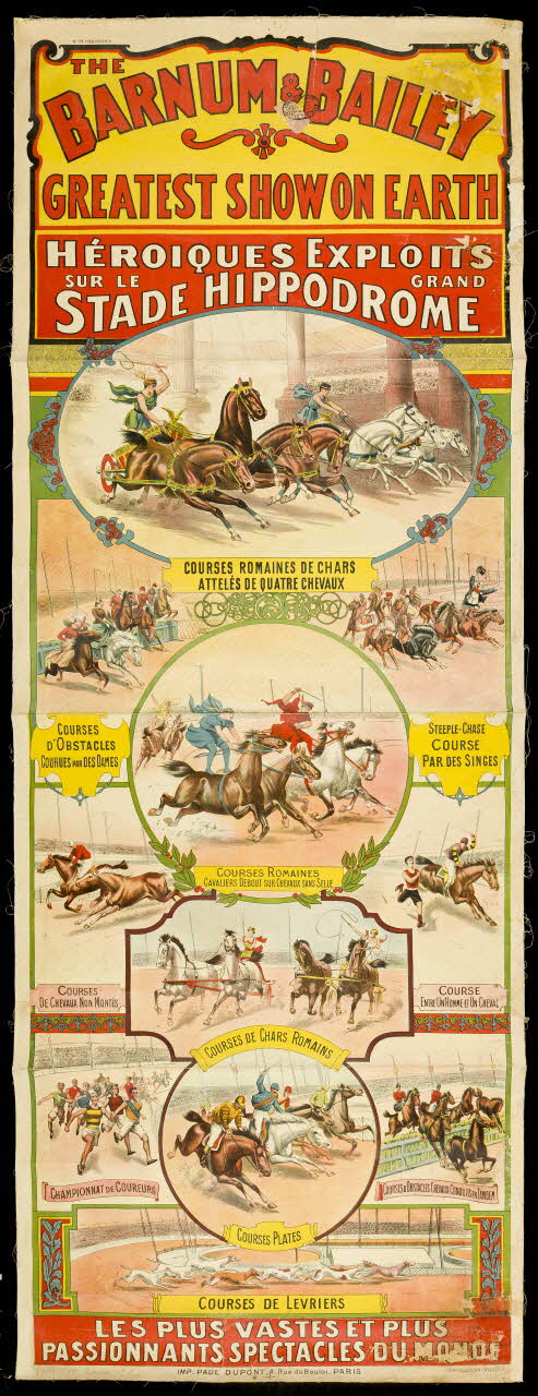 affiche THE  BARNUM & BAILEY  GREATEST SHOW ON EARTH 1969.6.33 Photo