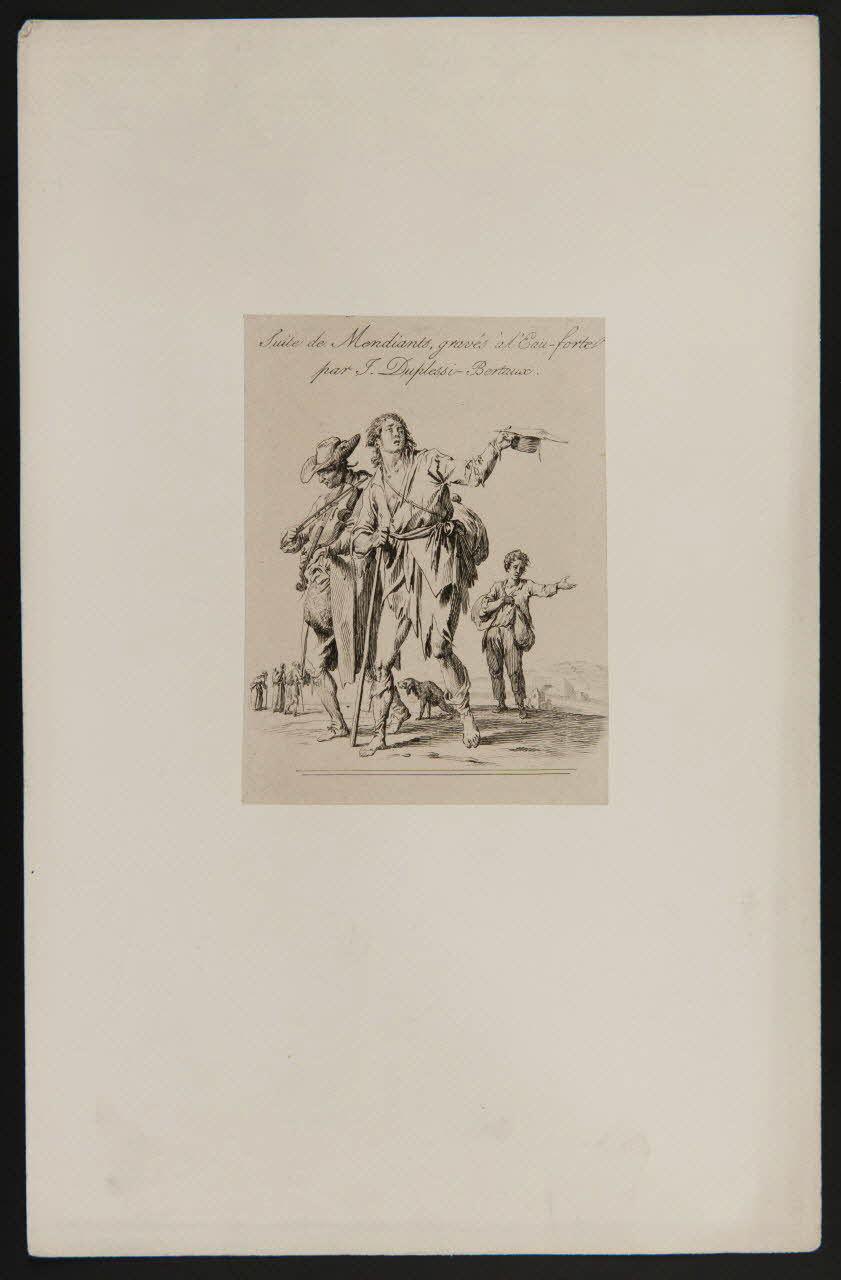 estampe Mendiants 1969.7.1 Photo