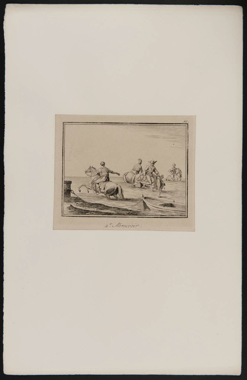 estampe 4e Abreuvoir. 1969.7.22 Photo