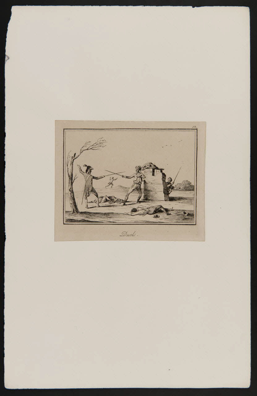 estampe Duels. 1969.7.26 Photo