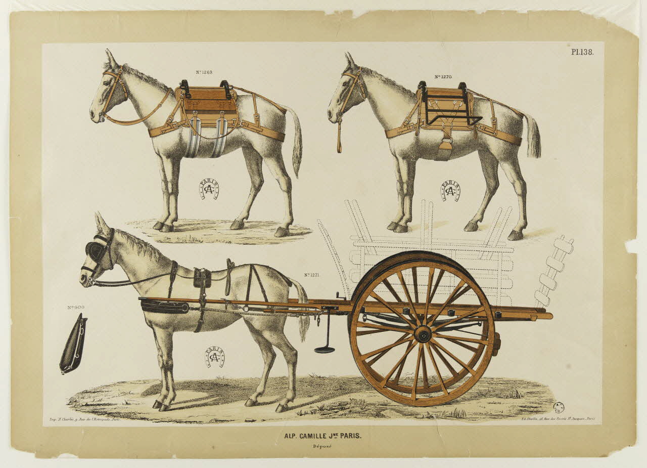 estampe Harnachements et charrue 1969.78.9 Photo