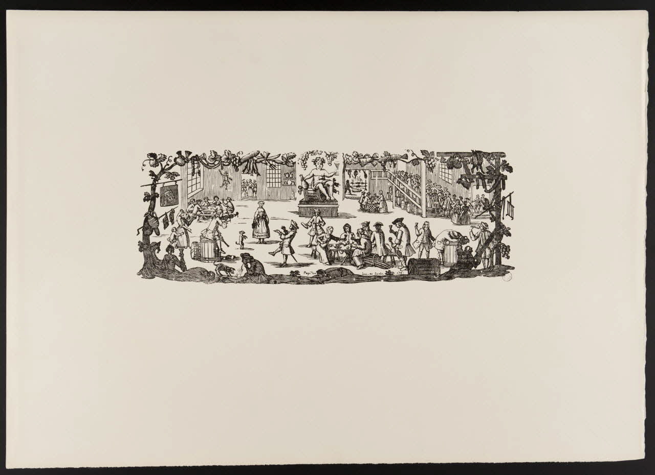 estampe Fête du vin 1969.87.10 Photo