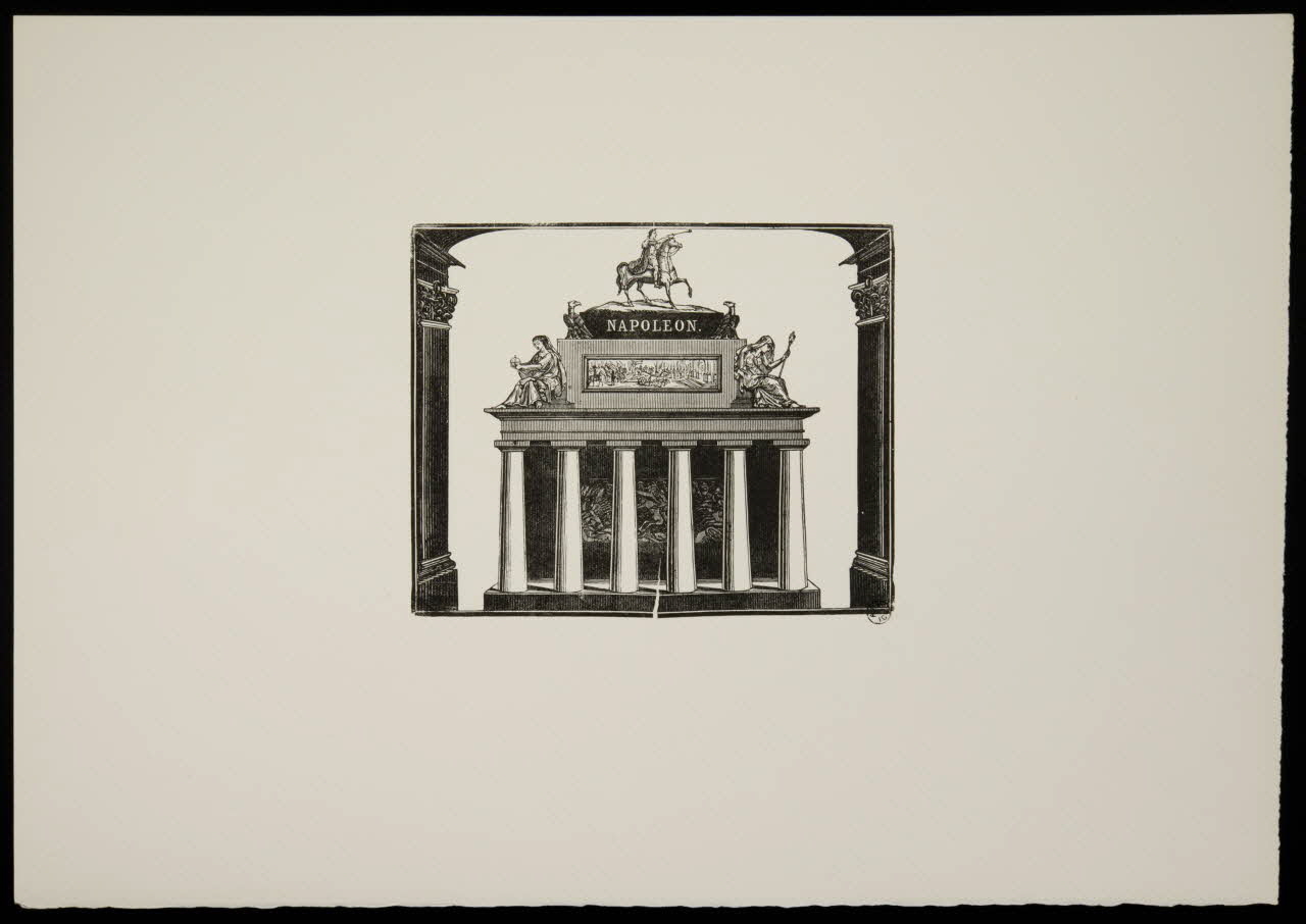 estampe Tombeau de Napoléon aux Invalides 1969.87.103.2 Photo