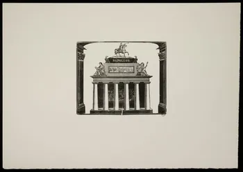 estampe Tombeau de Napoléon aux Invalides 1969.87.103.2 Photo
