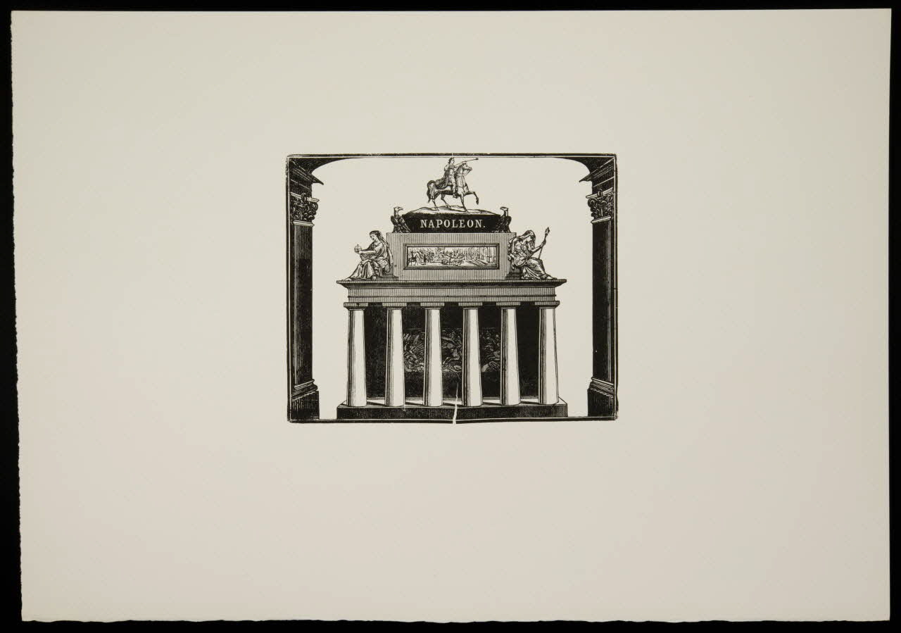 estampe Tombeau de Napoléon aux Invalides 1969.87.103.3 Photo